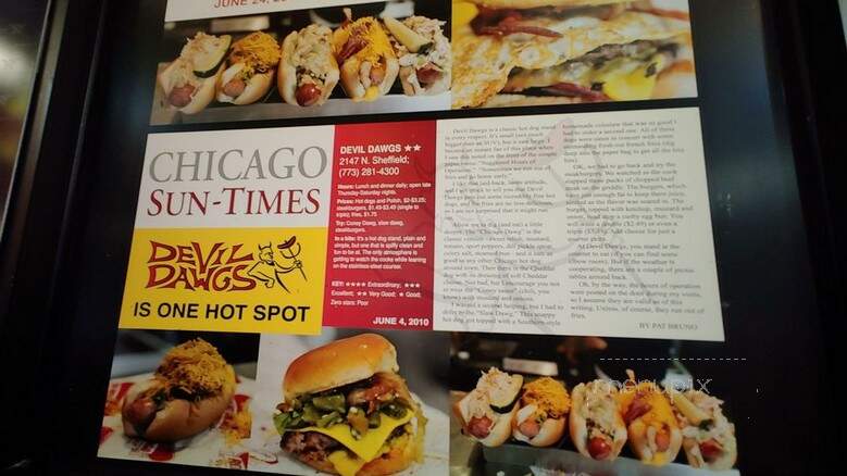 Devil Dawgs - Chicago, IL menu_pic
