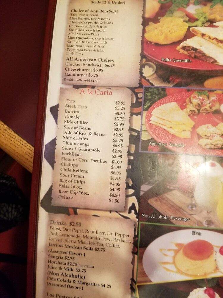Don Pedro's Kitchen - Belen, NM menu_pic