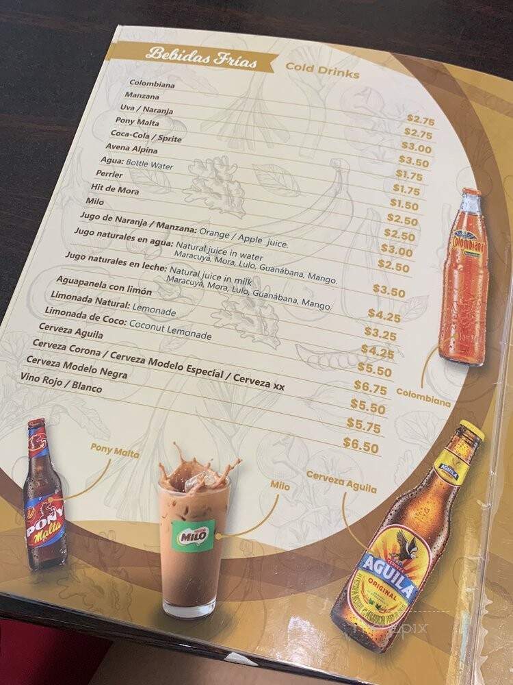 Donde Adela - Orange, CA menu_pic