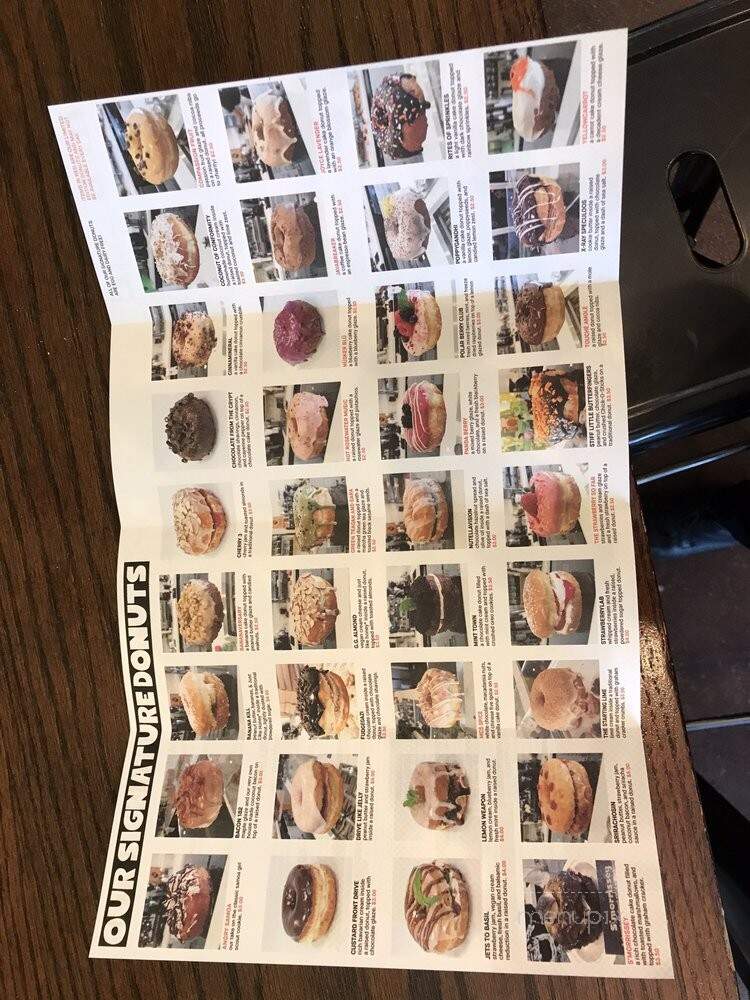 Donut Friend - Los Angeles, CA menu_pic