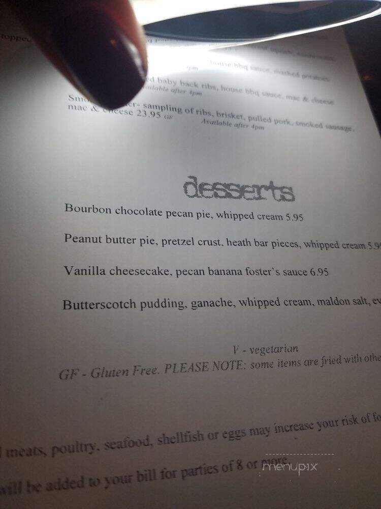 Driftwood Southern Kitchen - Raleigh, NC menu_pic