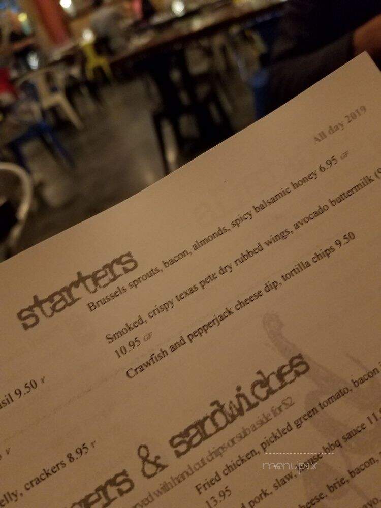Driftwood Southern Kitchen - Raleigh, NC menu_pic