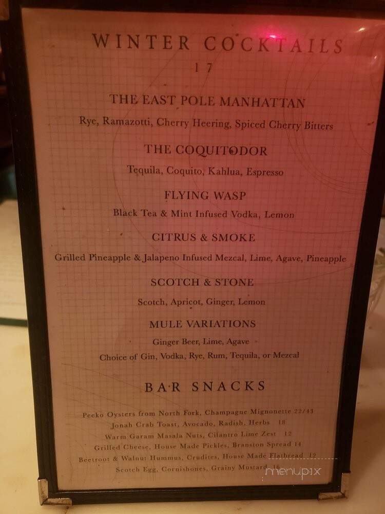East Pole - Kitchen and Bar - New York, NY
