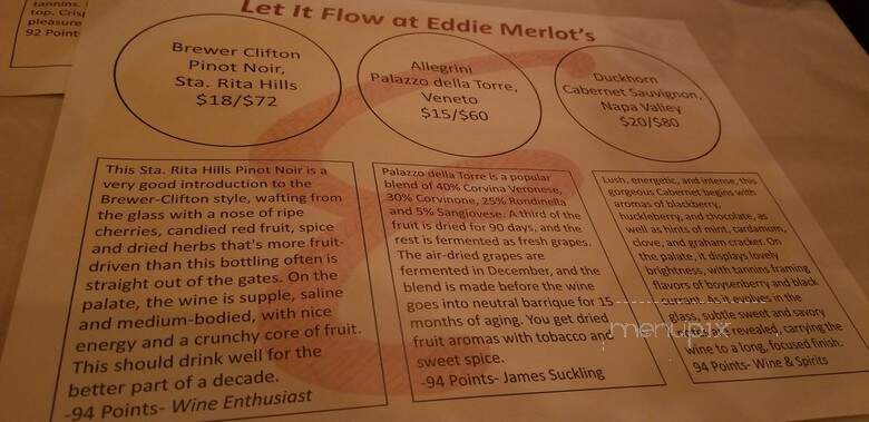 Eddie Merlot's Steakhouse - Bloomfield Hills, MI