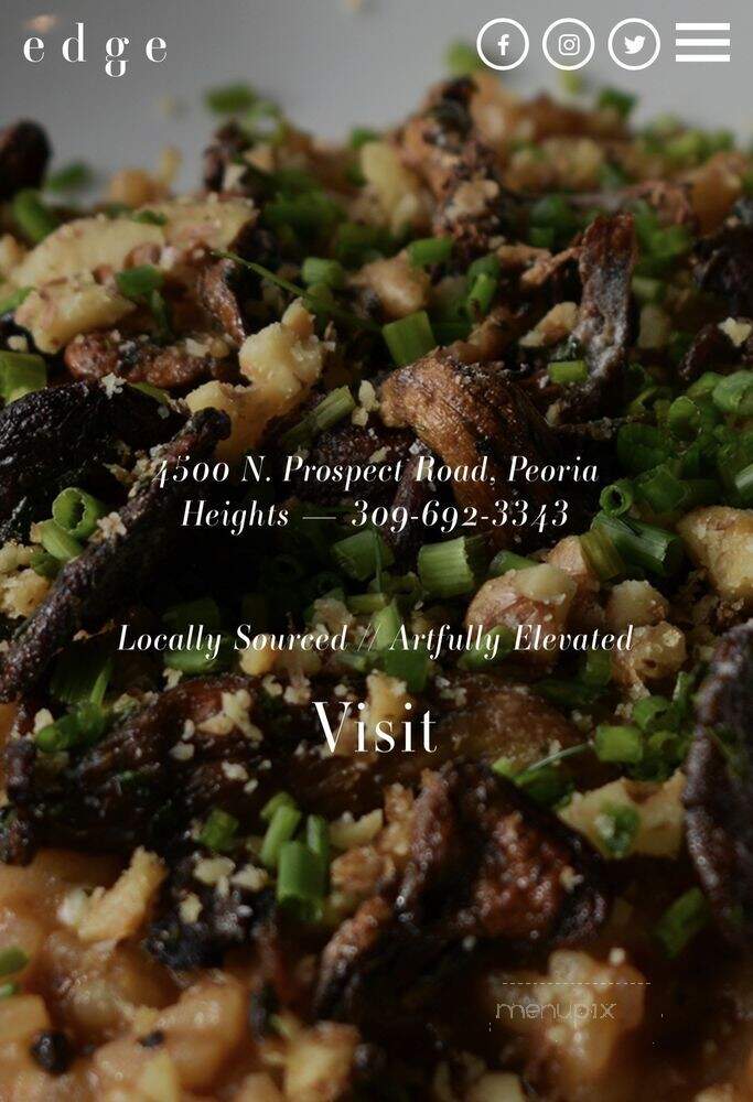 Edge by Chef Dustin Allen - Peoria, IL menu_pic