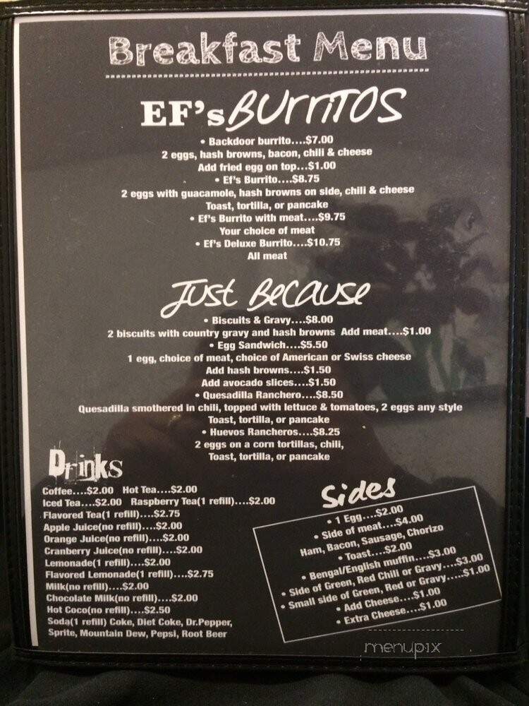Ef's Restaurant - Alamosa, CO