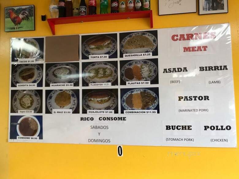 El Gallo de Lagos Taqueria - Mesa, AZ menu_pic