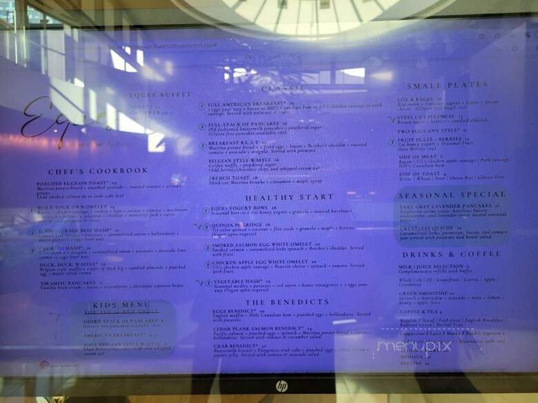 Eques - Bellevue, WA menu_pic