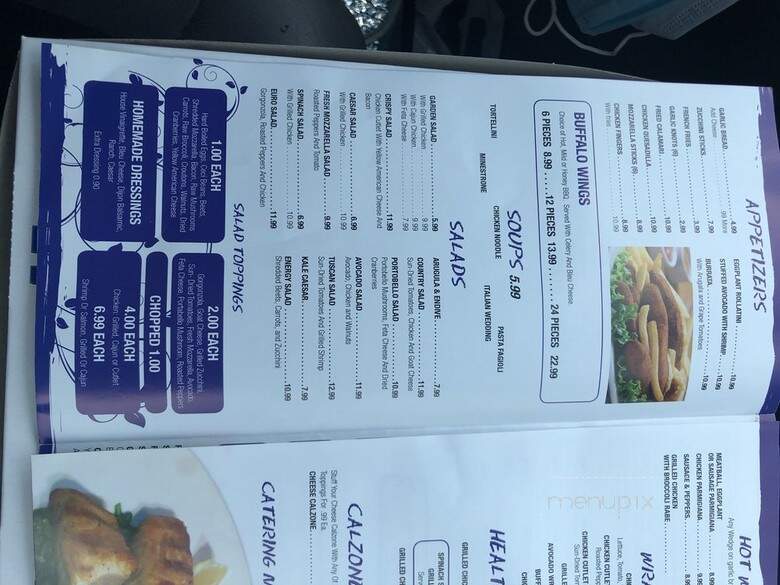 Euro Pizzeria - Briarcliff Manor, NY menu_pic