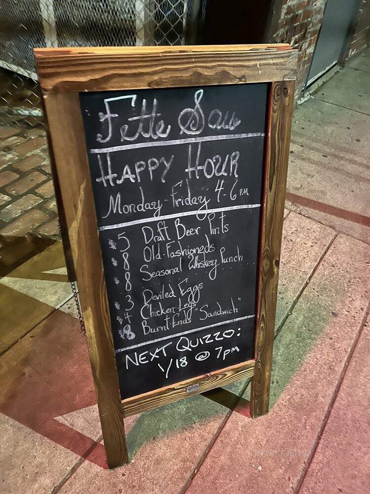 Fette Sau - Philadelphia, PA menu_pic