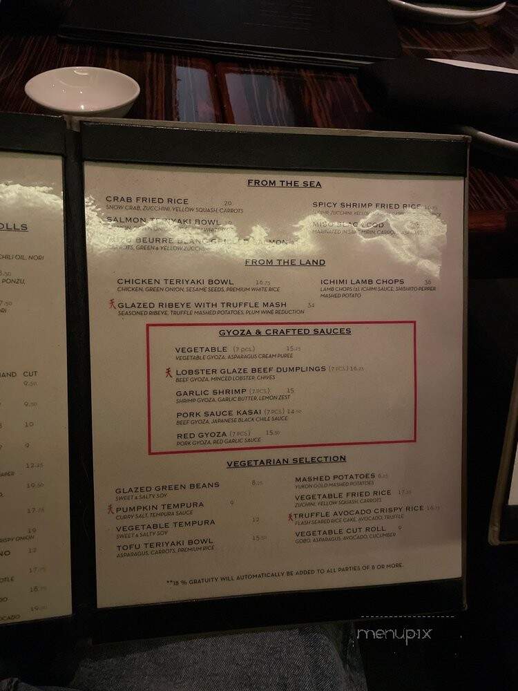 Fin - Los Angeles, CA menu_pic