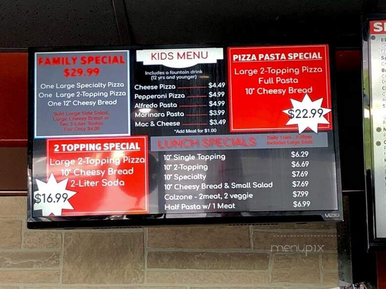 Firebird Pizza & Pasta - Pleasant Grove, UT menu_pic