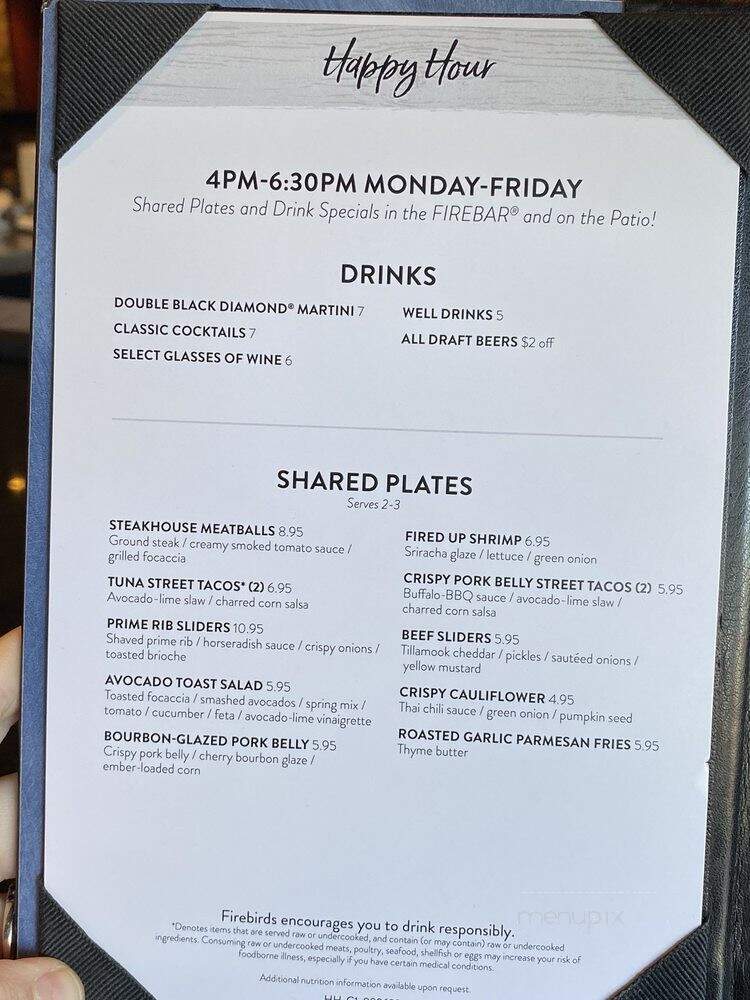 Firebirds Wood Fired Grill - Overland Park, KS menu_pic