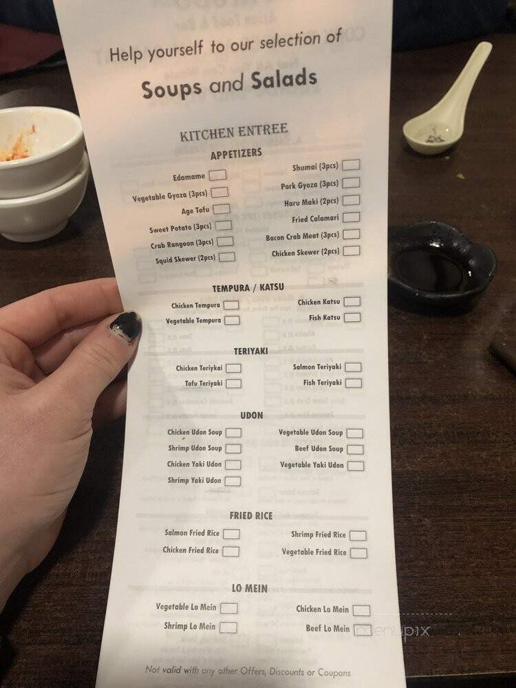Firudo Asian Food and Bar - Syracuse, NY menu_pic