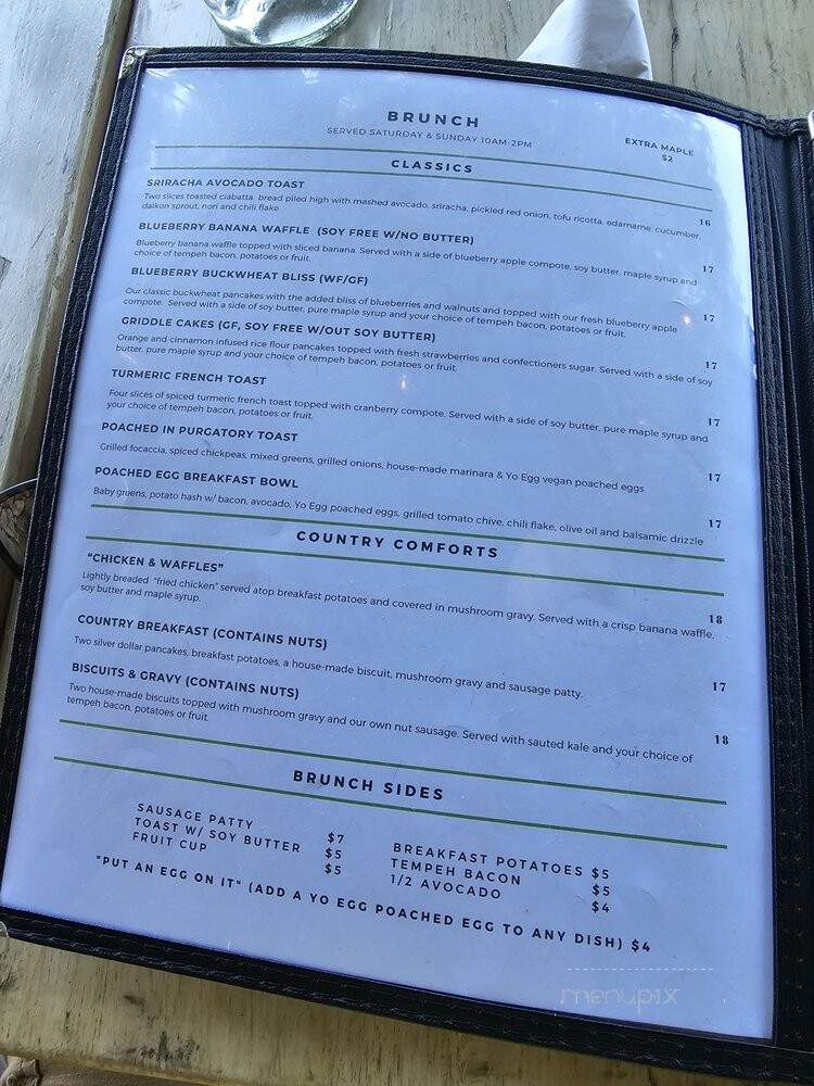 Flore Cafe - Los Angeles, CA menu_pic