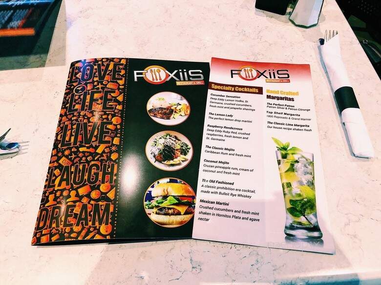 Foxiis Sports Grill - Murphy, TX menu_pic
