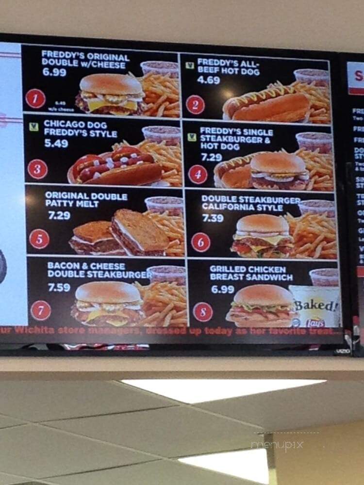 Freddy's Frozen Custard and Steakburgers - Bradenton, FL menu_pic
