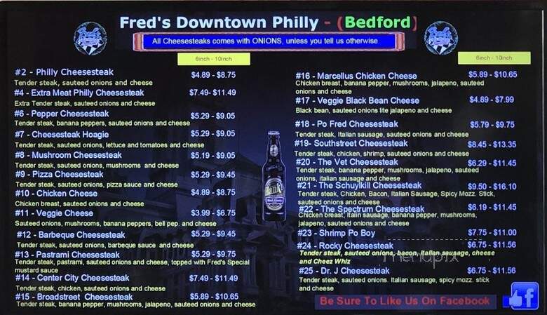 Fred's Downtown Philly - Bedford, TX