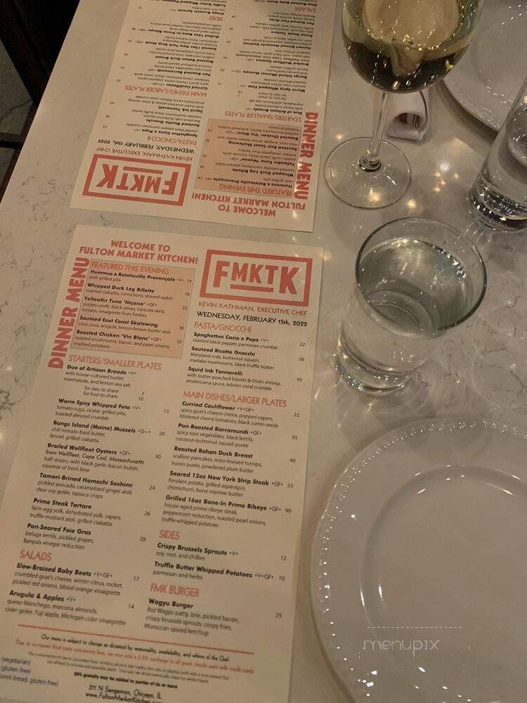 Fulton Market Kitchen - Chicago, IL menu_pic