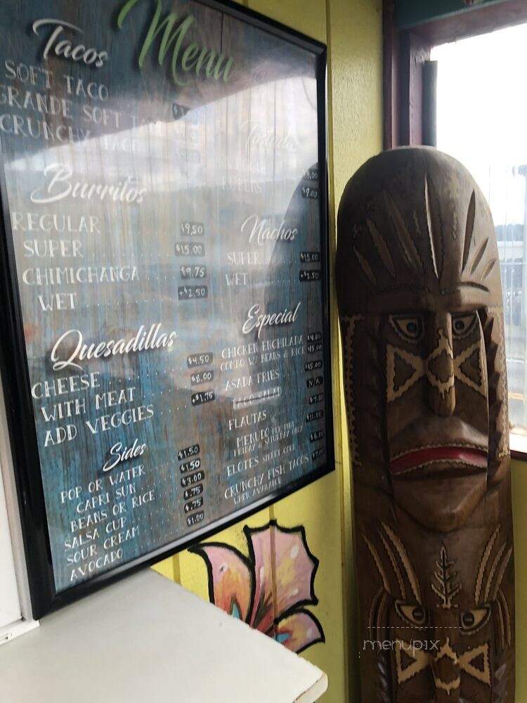Garcia's Galley - Ketchikan, AK menu_pic