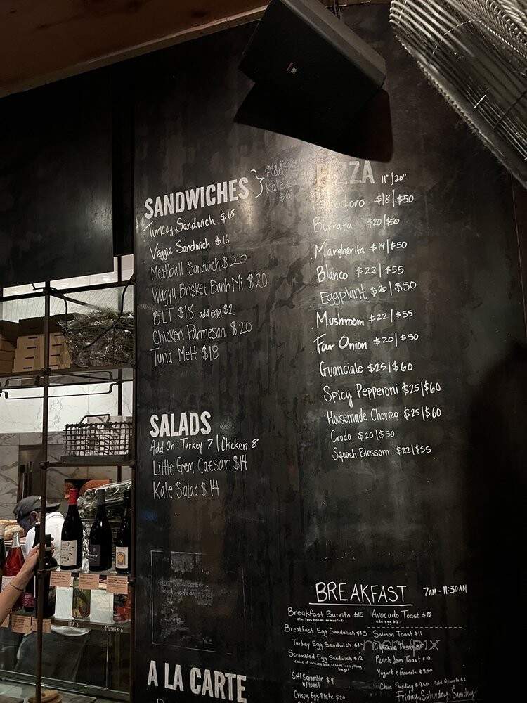 Gjelina Take Away (GTA) - Venice, CA menu_pic