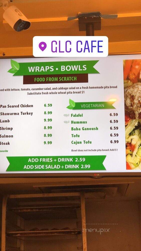 GLC Cafe - Atlanta, GA menu_pic