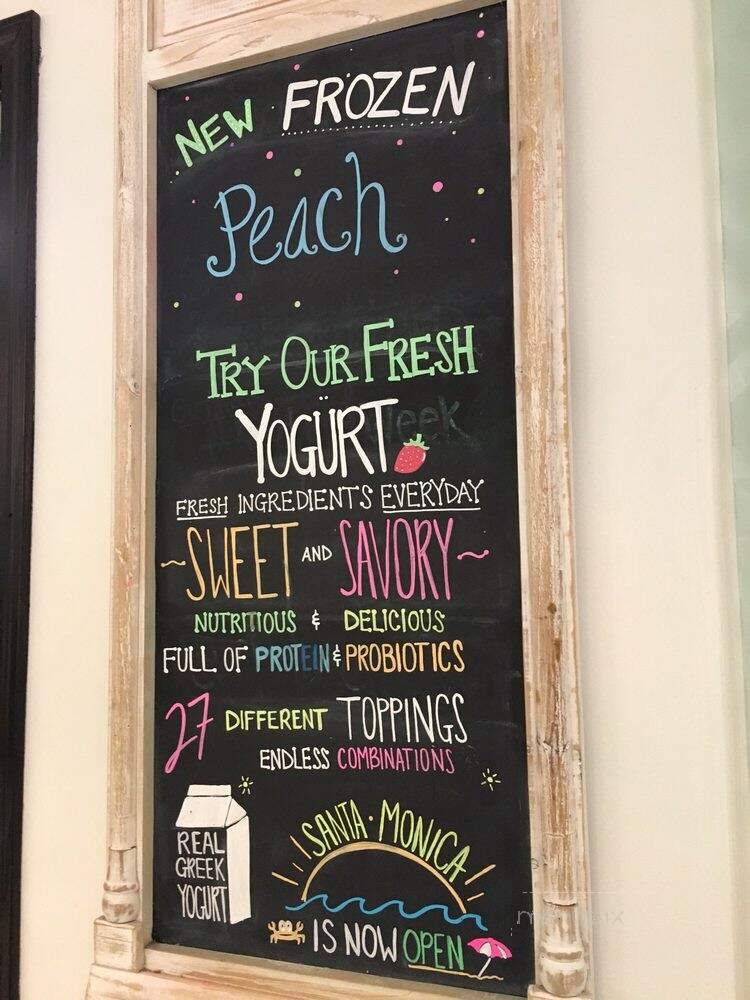Go Greek - Beverly Hills, CA menu_pic