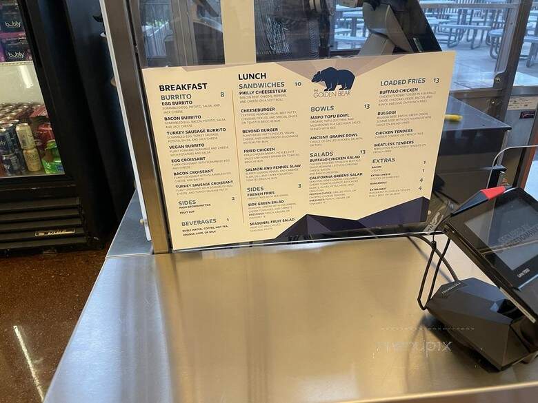 Golden Bear Cafe - Berkeley, CA menu_pic
