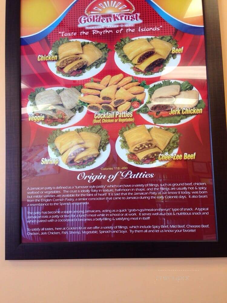 Golden Krust Caribbean Bakery & Grill - Miami Gardens, FL menu_pic