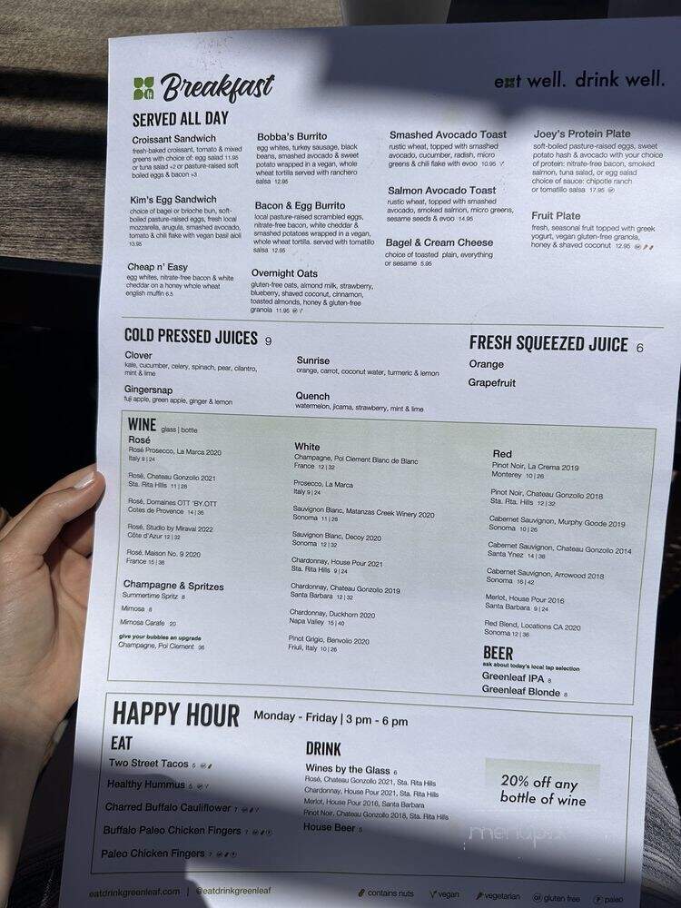 Greenleaf Gourmet Chopshop - Costa Mesa, CA