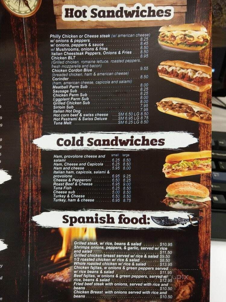 Village Sub Shop - South Orange, NJ menu_pic