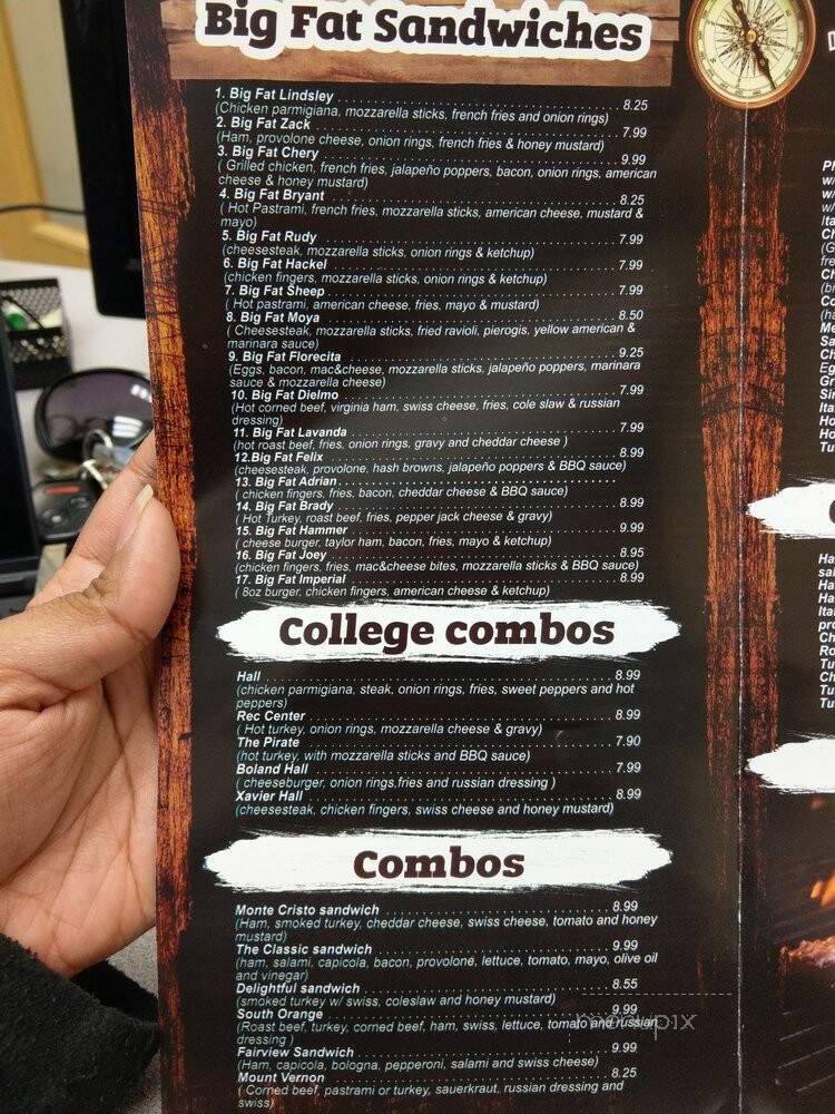 Village Sub Shop - South Orange, NJ menu_pic