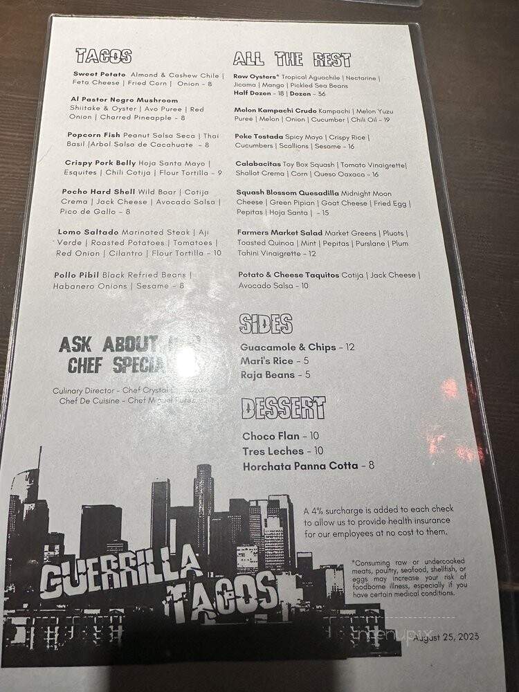 Guerrilla Tacos - Los Angeles, CA