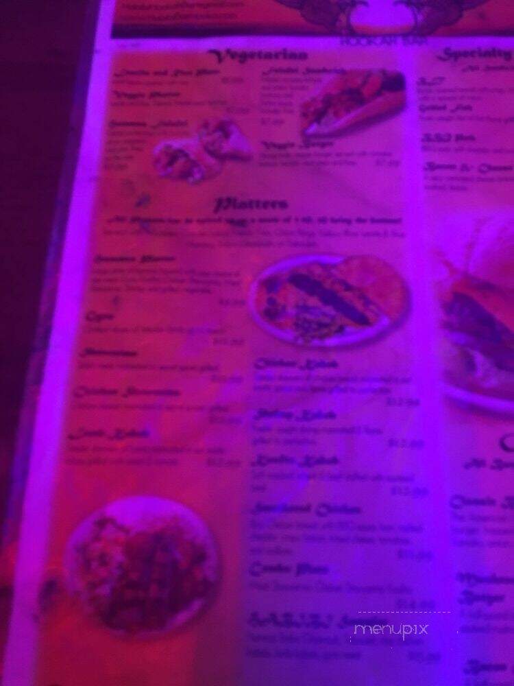 Habibi Bar and Hookah - Jacksonville Beach, FL menu_pic