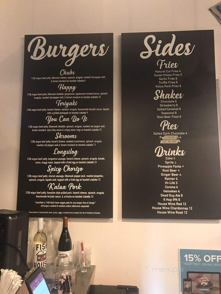 Happy Grillmore - Seattle, WA menu_pic