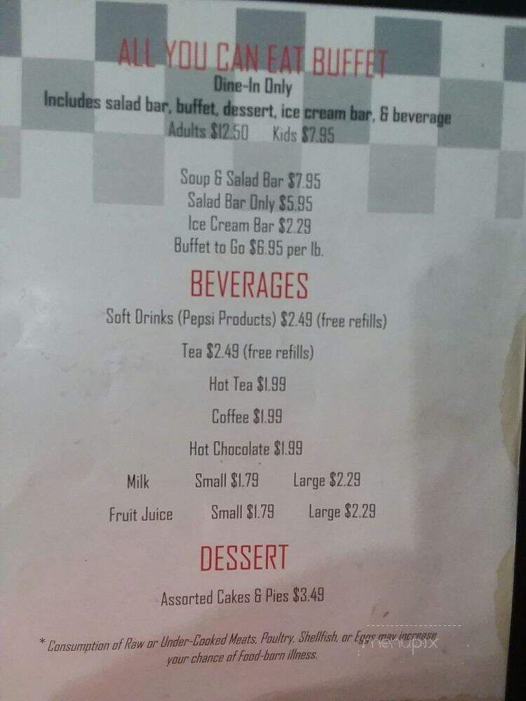 Hermie Sadler's - Emporia, VA menu_pic