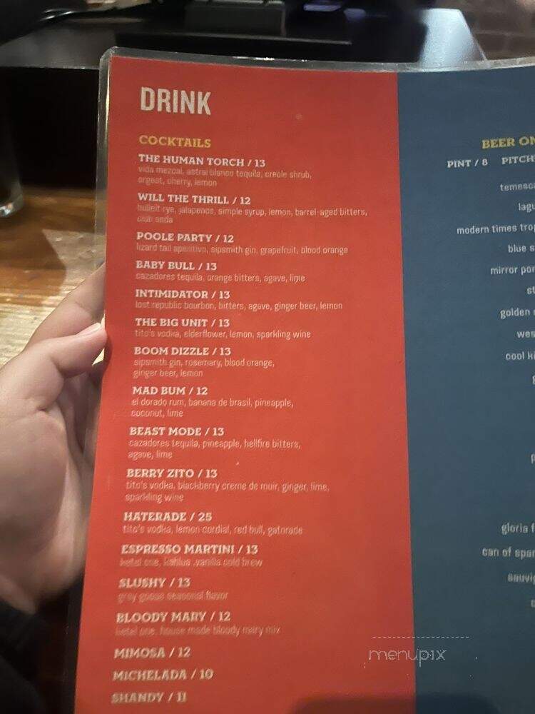 Hi Tops - San Francisco, CA menu_pic