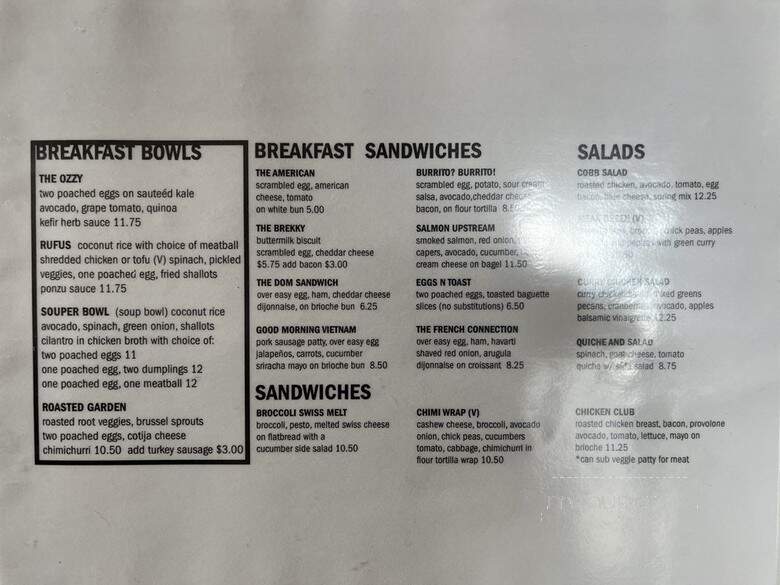 Hivolt Coffee - New Orleans, LA menu_pic