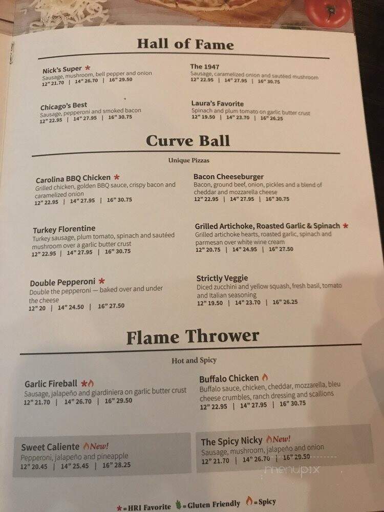 Home Run Inn - Chicago, IL menu_pic