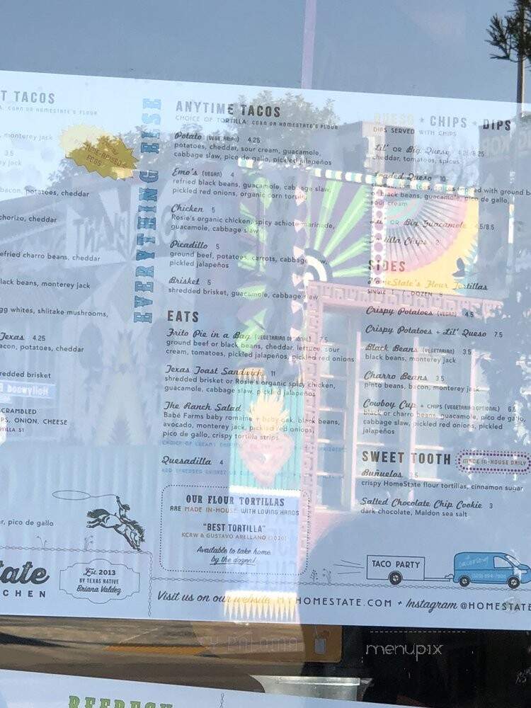 Home State - Los Angeles, CA menu_pic