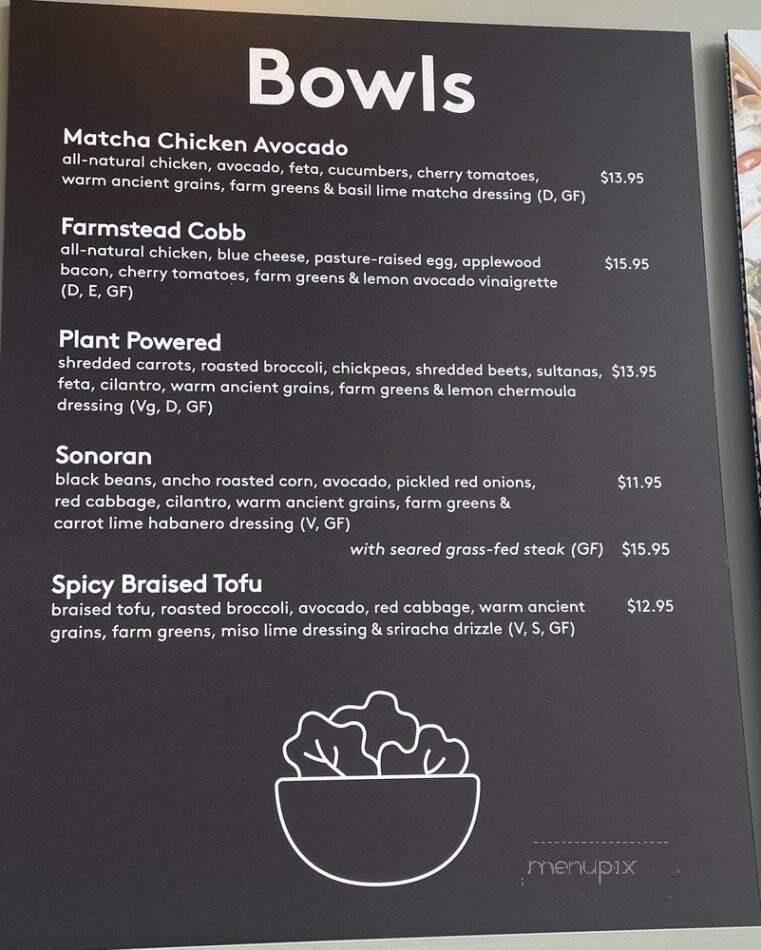 Homegrown - Seattle, WA menu_pic
