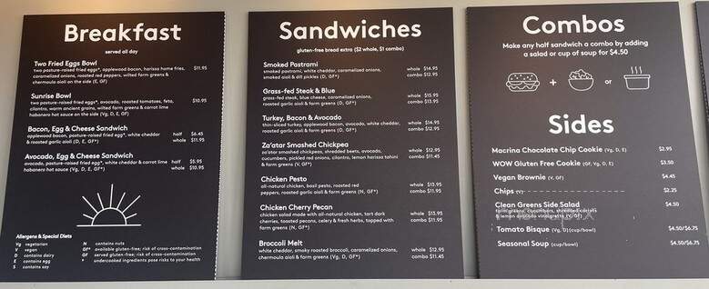 Homegrown - Seattle, WA menu_pic