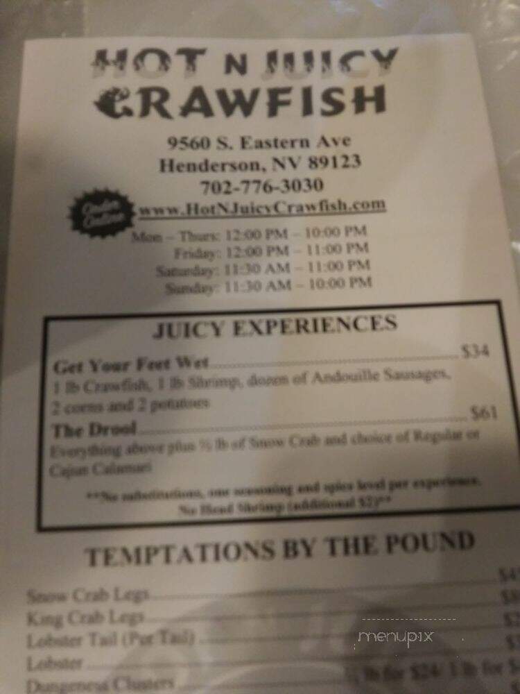 Hot N Juicy Crawfish - Las Vegas, NV
