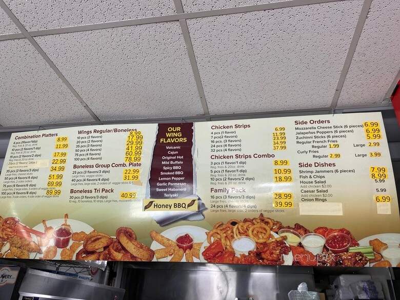 House of Wings - North Hollywood, CA menu_pic