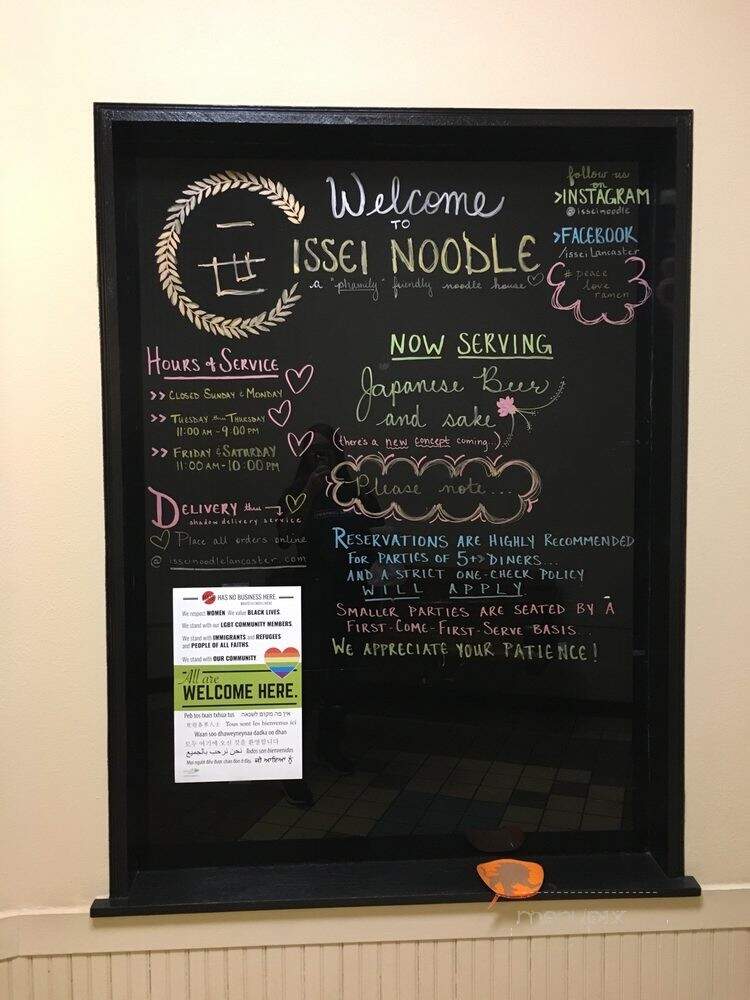 Issei Noodle - Lancaster, PA