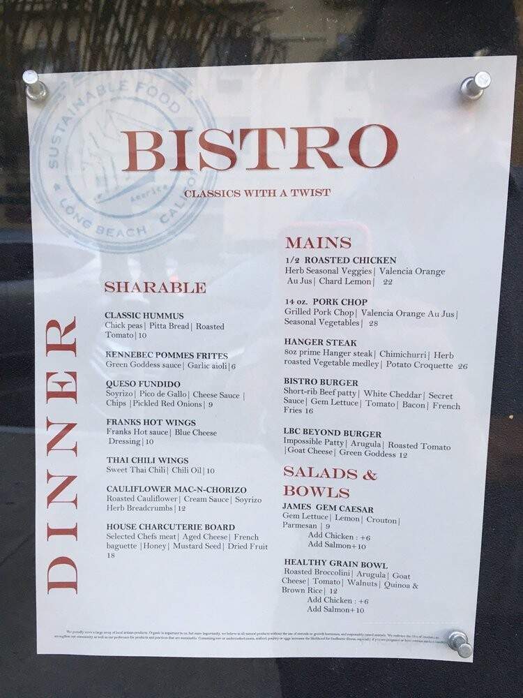James Republic - Long Beach, CA menu_pic