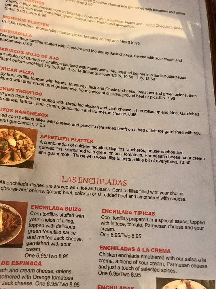 Janitizio's - Twin Falls, ID menu_pic