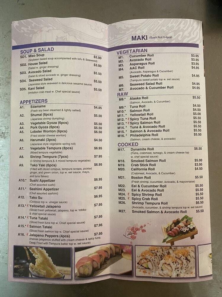 Japan Express - Hampton, VA menu_pic