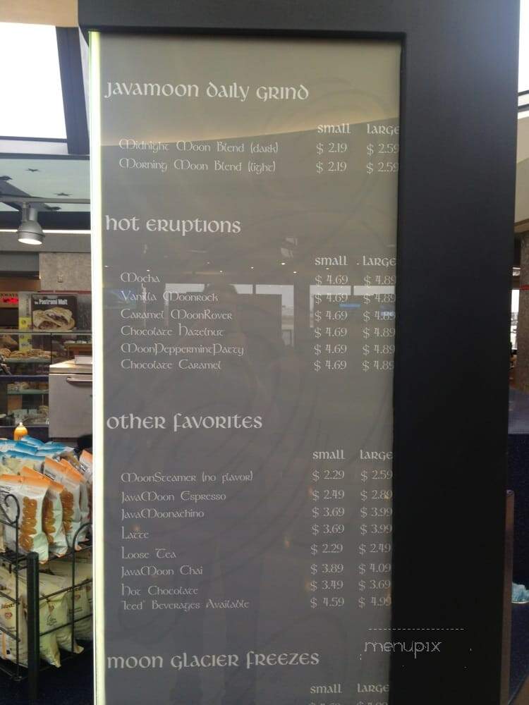 Java Moon Cafe - Newark, NJ menu_pic