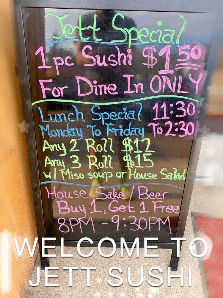 Jett Asian Kitchen - Denver, CO menu_pic